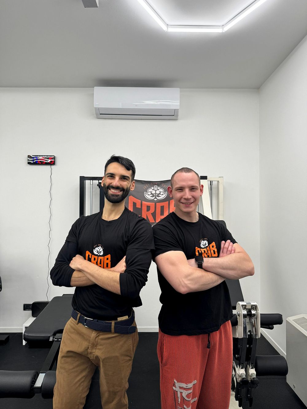 I coach di Crab Building System nella sala di Saronno